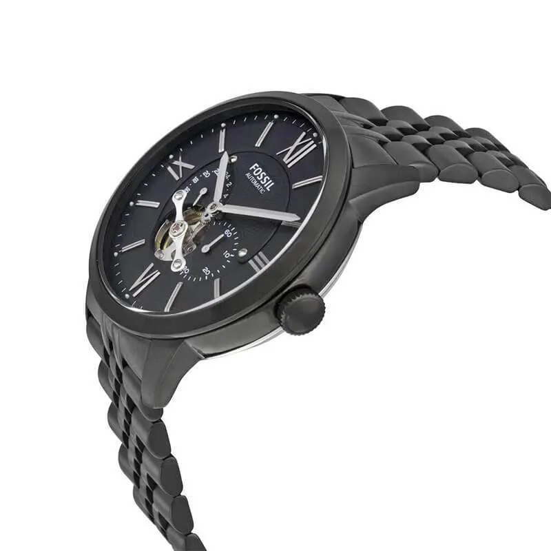 Fossil Townsman Automatic Black Dial Men's Watch | ME3062